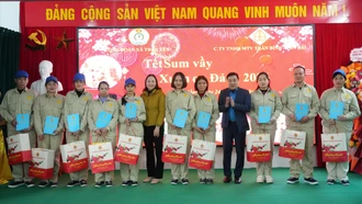 Công đoàn xã Trấn Yên tổ chức “Tết Sum vầy - Xuân ơn Đảng” năm 2026