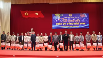 Công đoàn xã Lục Yên tổ chức chương trình “Tết sum vầy – Xuân ơn Đảng” năm 2026