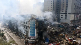 Cháy trung tâm thương mại Pakistan: Số người thiệt mạng tăng lên hơn 50 người