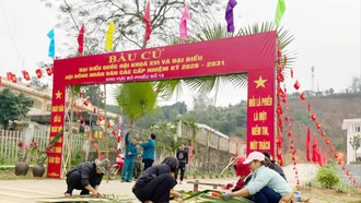 Nghĩa Đô sáng tạo trong tuyên truyền bầu cử