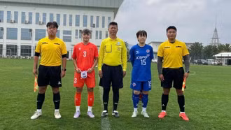 Đại diện Việt Nam thắng 2-0 trên đất Trung Quốc