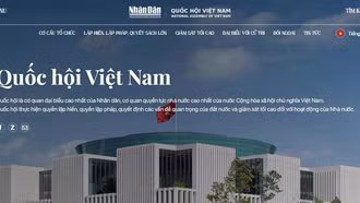 Báo Nhân Dân ra mắt chuyên trang Quốc hội Việt Nam