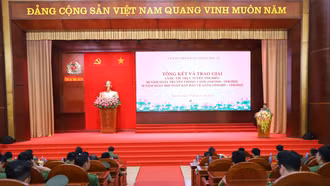 Công an tỉnh Lào Cai tổng kết, trao giải Cuộc thi trực tuyến tìm hiểu 80 năm Ngày truyền thống CAND Việt Nam, 20 năm Ngày hội Toàn dân bảo vệ ANTQ và “Ngày hội văn hóa - thể thao Công an tỉnh”