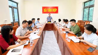 Đoàn công tác Sở Dân tộc và Tôn giáo kiểm tra Chương trình mục tiêu quốc gia tại xã Tân Hợp