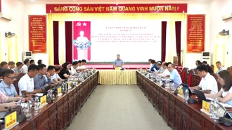 Sở Nội vụ tỉnh Lào Cai làm việc với 12 xã, phường để tháo gỡ vướng mắc sau khi thực hiện chính quyền địa phương hai cấp