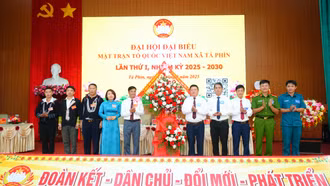 Mặt trận Tổ quốc Việt Nam xã Tả Phìn đề ra 16 chỉ tiêu trong nhiệm kỳ mới