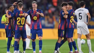 Vắng Lamine Yamal, Barcelona vẫn dễ dàng thắng Valencia 6-0