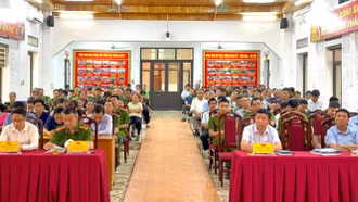 Ra mắt mô hình “Kết nối Zalo Công an xã Xuân Quang với Nhân dân”