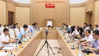 Ban Thường vụ Tỉnh ủy cho ý kiến vào dự thảo các nội dung liên quan phục vụ Đại hội đại biểu Đảng bộ tỉnh