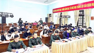 Đoàn Kinh tế - Quốc phòng 345 tuyển chọn 20 trí thức trẻ tình nguyện đợt 3