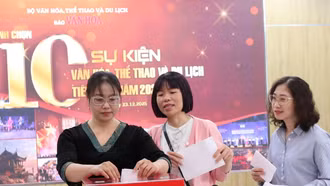 Bình chọn 10 sự kiện văn hóa, thể thao và du lịch tiêu biểu năm 2025