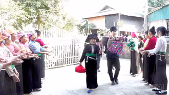 Phường Trung Tâm phục dựng lễ cưới truyền thống của người Thái