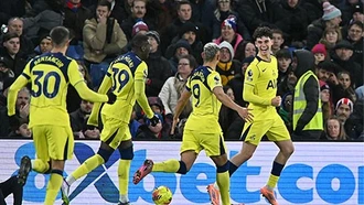 Sao trẻ Tottenham lập chiến công đáng nhớ ở trận thắng Crystal Palace
