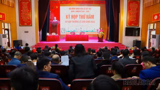 Công bố Nghị quyết của HĐND tỉnh Lào Cai về chỉ định Chủ tịch HĐND xã Bát Xát