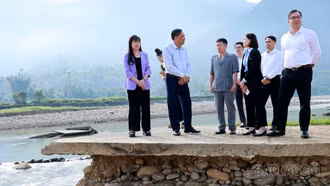 Khắc phục kè Suối Thia và cầu Nang Phai là hết sức cấp bách 