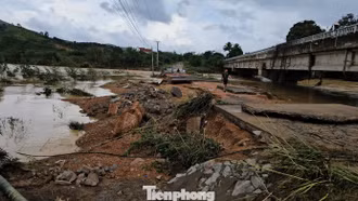 Đắk Lắk: Kéo dây cáp cứu người giữa dòng lũ, sơ tán khẩn 200 người bị cô lập
