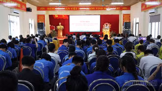 Hơn 100 sinh viên Học viện Thanh thiếu niên Việt Nam hoàn thành thực hành cộng đồng tại xã Phúc Lợi