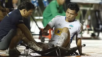 Tuyển thủ Văn Thanh phải phẫu thuật chấn thương