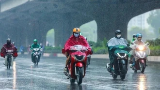 Từ mai (7/2), không khí lạnh mạnh tràn về gây mưa rét ở Bắc Bộ