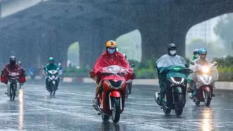 Từ mai (7/2), không khí lạnh mạnh tràn về gây mưa rét ở Bắc Bộ