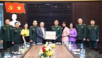 Ban Chỉ huy Bộ đội Biên phòng tỉnh Lào Cai thăm, chúc Tết Bính Ngọ 2026 tại xã Bát Xát