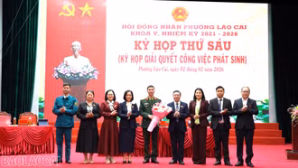 Phường Lào Cai: Kiện toàn nhân sự Ủy viên UBND và điều chỉnh ngân sách năm 2026 tại Kỳ họp thứ Sáu