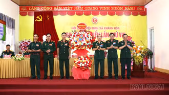 Đại hội đại biểu Hội Cựu chiến binh xã Khánh Hoà xác định 10 chỉ tiêu và 3 khâu đột phá