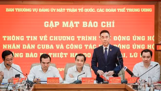 Số tiền ủng hộ đồng bào thiệt hại do bão đạt gần 800 tỷ đồng sau 1 tuần phát động