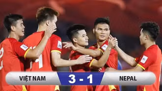 Việt Nam 3-1 Nepal: Chiến thắng áp đảo