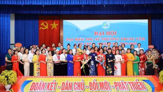 Đại hội đại biểu Phụ nữ phường Trung Tâm: Đoàn kết - Sáng tạo - Phát triển