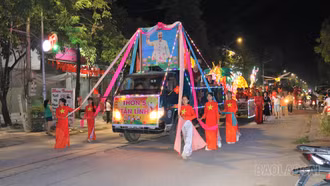 Tết Trung thu ấm áp được tổ chức ở các xã Mường Bo, Bát Xát và Lục Yên