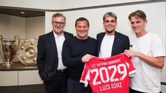 Chính thức! Luis Diaz ra mắt Bayern Munich