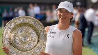 Swiatek thắng tuyệt đối trong trận chung kết Wimbledon