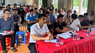 Tổ đại biểu số 1 HĐND xã Trịnh Tường tiếp xúc cử tri