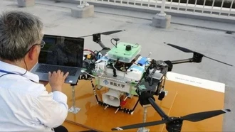 Nhật Bản dùng drone cảnh báo sơ tán mưa lũ, sóng thần