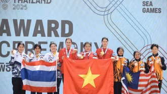 Bảng tổng sắp huy chương SEA Games 33 cập nhật mới nhất sáng 15/12
