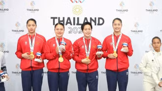 Liên tiếp giành HCV, Việt Nam lên top 2 bảng tổng sắp huy chương SEA Games 33