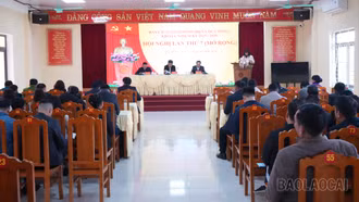 Ban Chấp hành Đảng bộ xã Quy Mông triển khai nhiệm vụ năm 2026