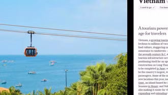 New York Times: Việt Nam là cường quốc du lịch đang lên, top 52 điểm đến 2026