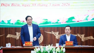 Thủ tướng Phạm Minh Chính làm việc với lãnh đạo tỉnh Điện Biên
