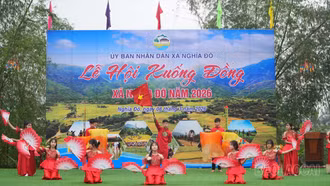 Rộn ràng Lễ hội xuống đồng xã Nghĩa Đô năm 2026