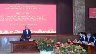 Công tác kiểm tra, giám sát cần bám thực tiễn đặc thù của Thủ đô Hà Nội