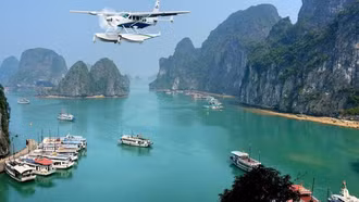Dừng vĩnh viễn dịch vụ bay thủy phi cơ ngắm vịnh Hạ Long