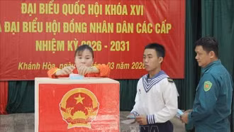 Bầu cử Quốc hội và HĐND: Bầu cử sớm ở đặc khu Trường Sa