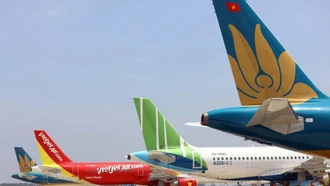 Vận tải hàng không bứt tốc, bay quốc tế dẫn đầu đà tăng trưởng