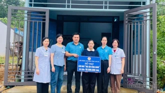 262 đoàn viên được hỗ trợ xây dựng, sửa chữa nhà “Mái ấm Công đoàn”