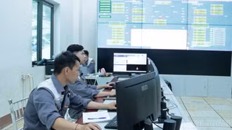 Thủy điện Nậm Lúc vận hành trở lại sau một năm xảy ra sự cố sạt lở đất