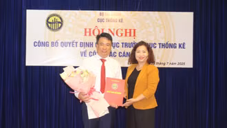 Đồng chí Vũ Tuấn Hà được bổ nhiệm làm Trưởng Thống kê tỉnh Lào Cai