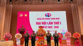 Đại hội Đảng bộ Phòng Tham mưu, Bộ CHQS tỉnh Lào Cai thành công tốt đẹp