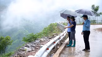 Các xã vùng cao chủ động ứng phó với bão số 3 (Wipha) 